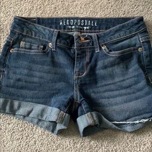 aeropostal jean shorts